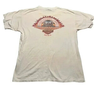 Vintage Harley Davidson Tshirt Men’s XL Front and Back Graphics Y2K Biker